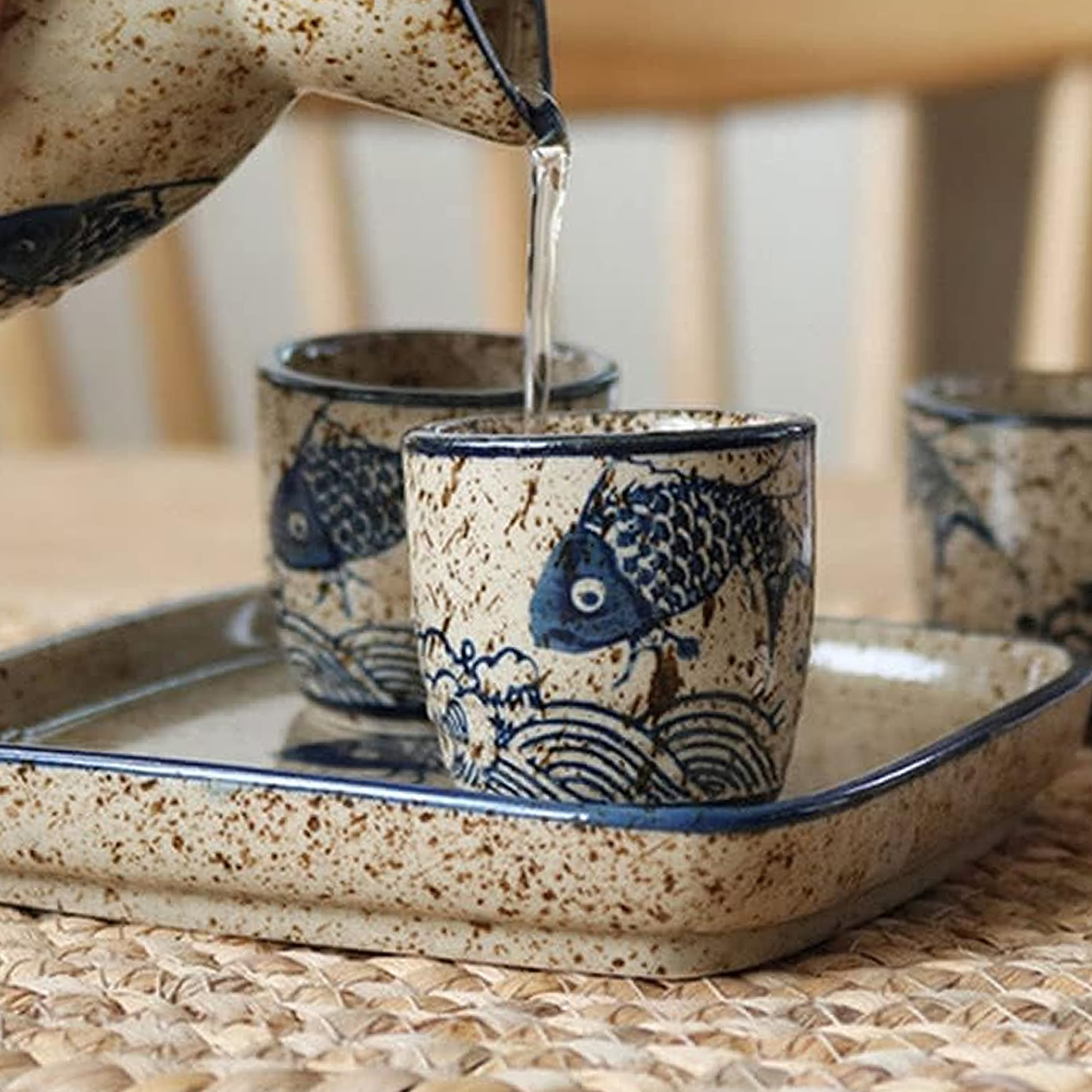 Sakana Ochoko Sake Cups