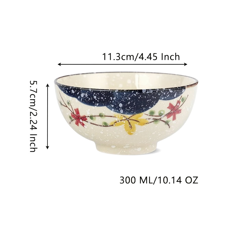 Yuki No Hana Matcha Bowl Dimensions