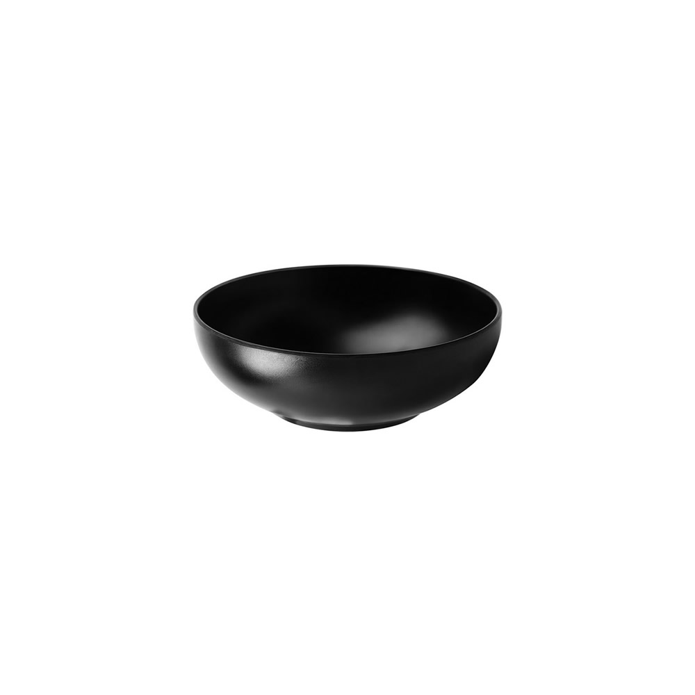 Melamine Black Bap Rice Bowl