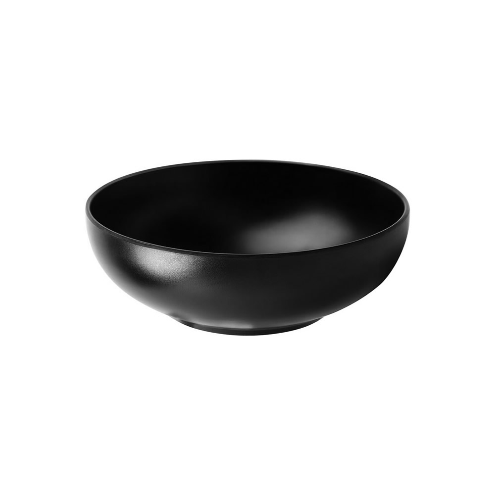 Black Melamine Bap Bowls