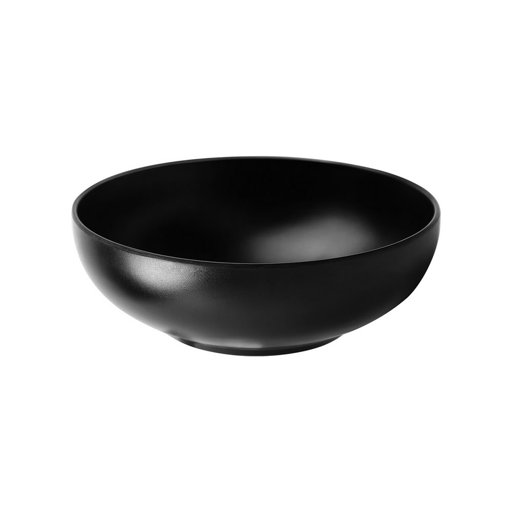 Black Melamine Jjigae Bowls