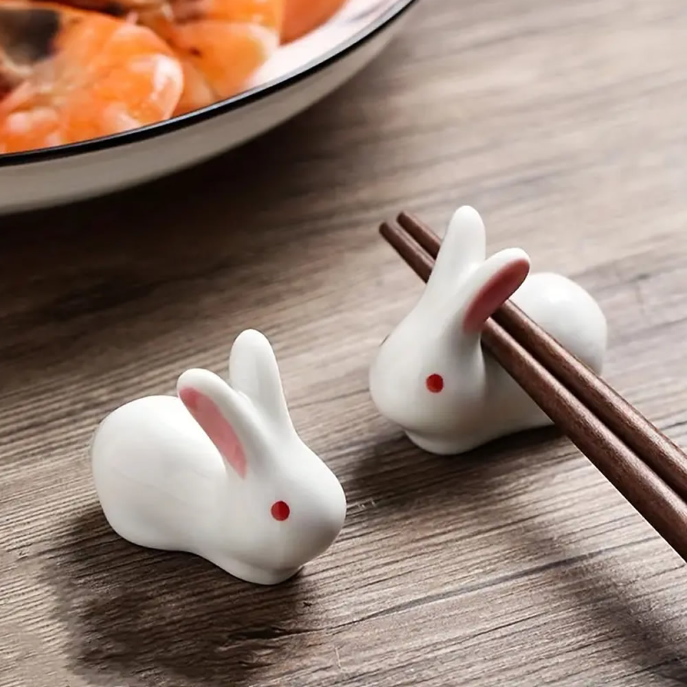 Cute Bunny Chopstick Holders