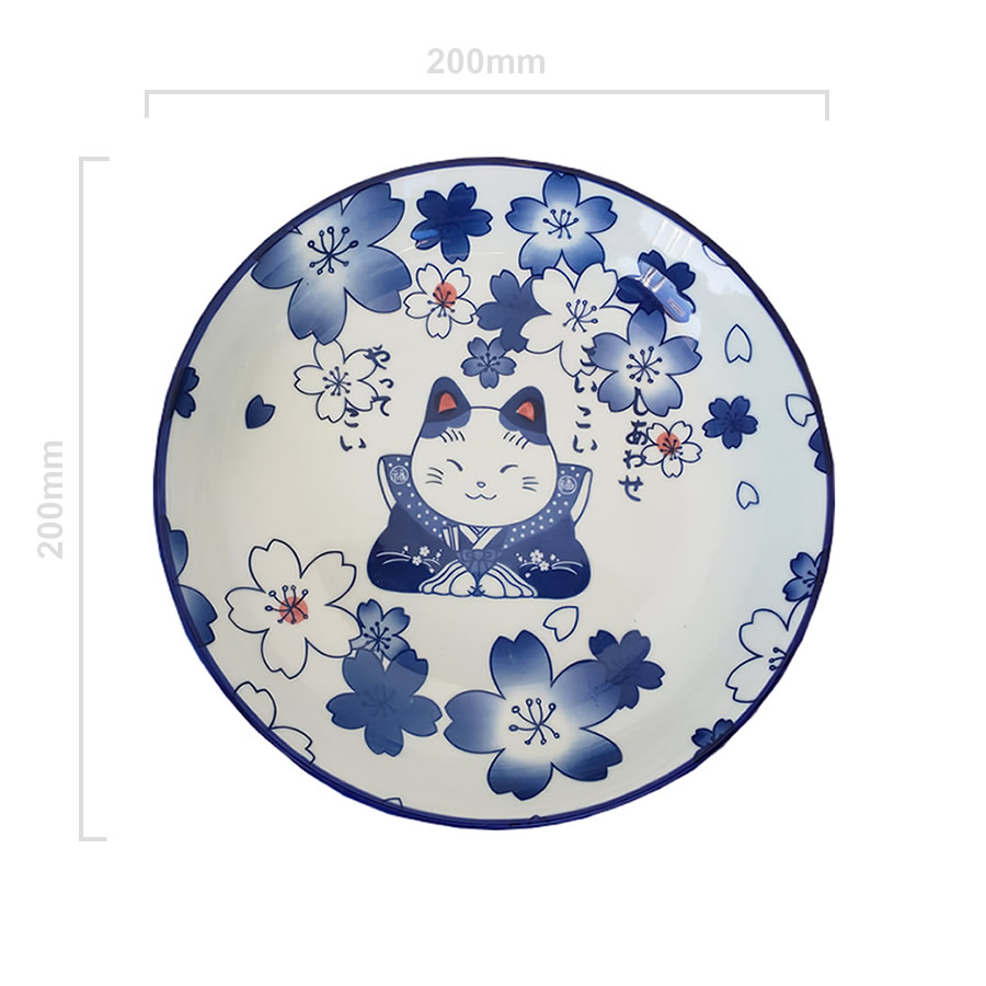 Cute Neko Serving Plate