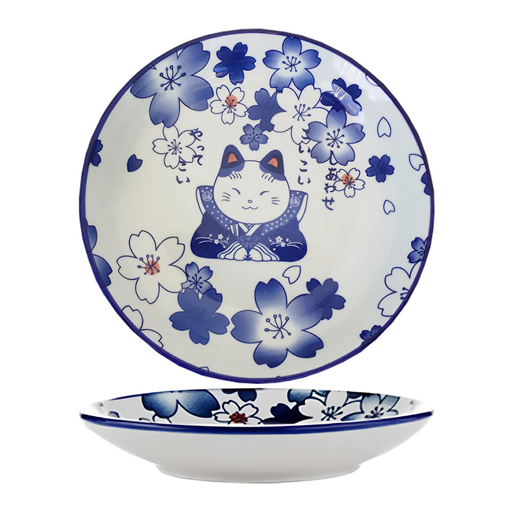 Cute Neko Serving Plate