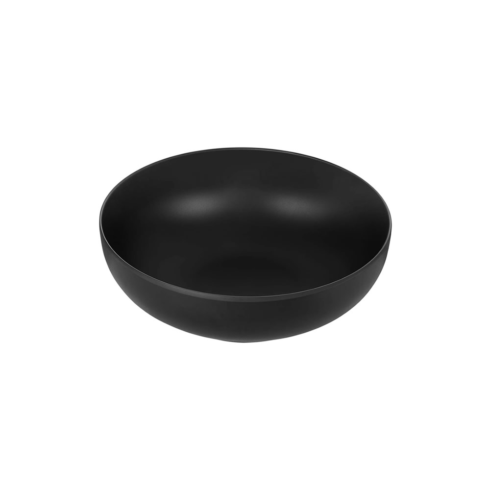 Korean Black Melamine Bap Bowl