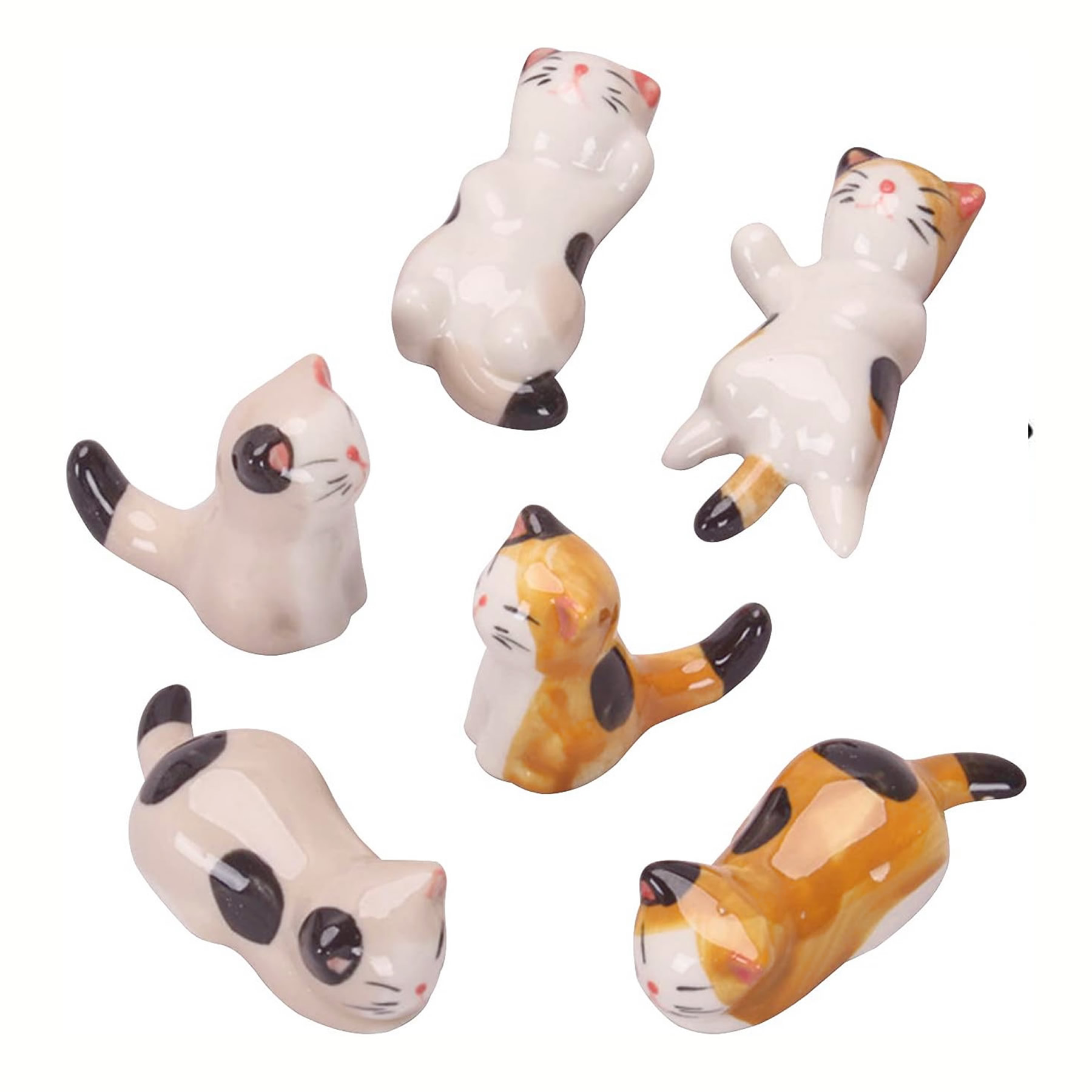 Sleepy Neko Chopstick Rest Set