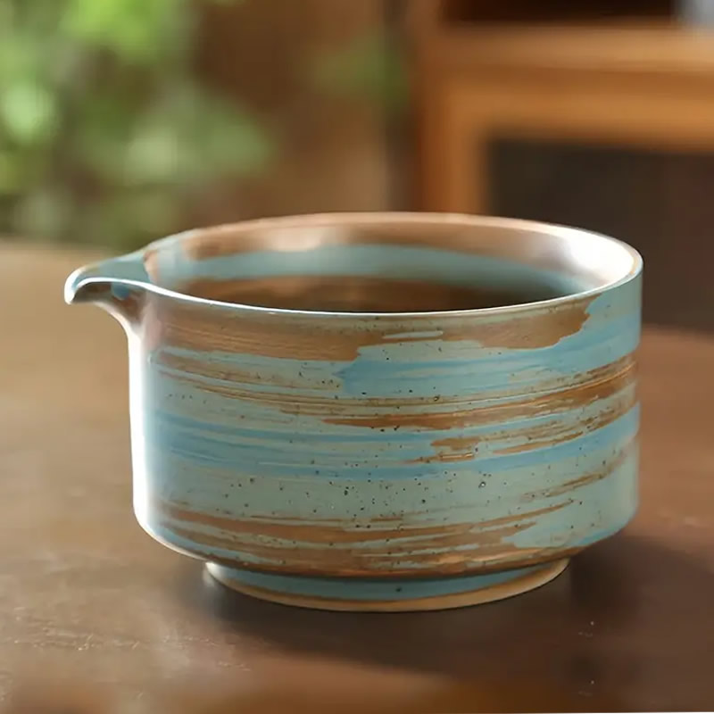 Aozora Tsuchi Matcha Bowl