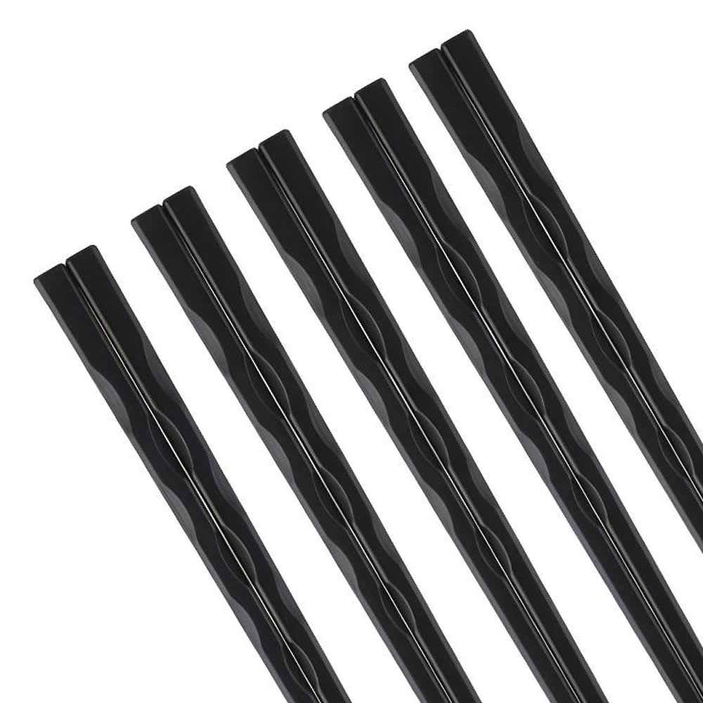 Black Pps Alloy Chopsticks