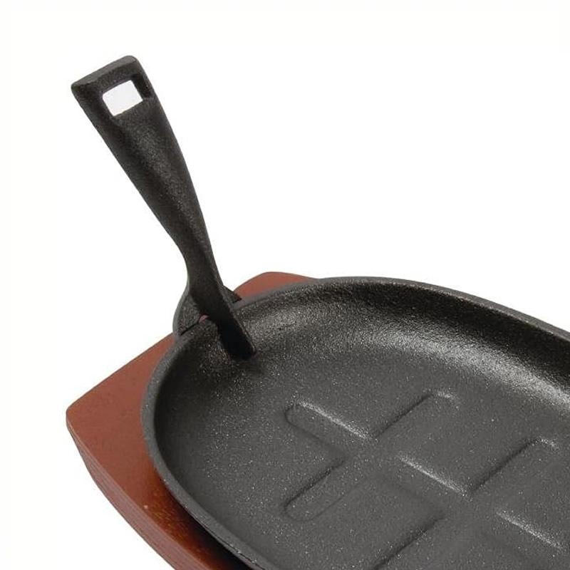 Cast Iron Sizzle Tray Clamp Idea