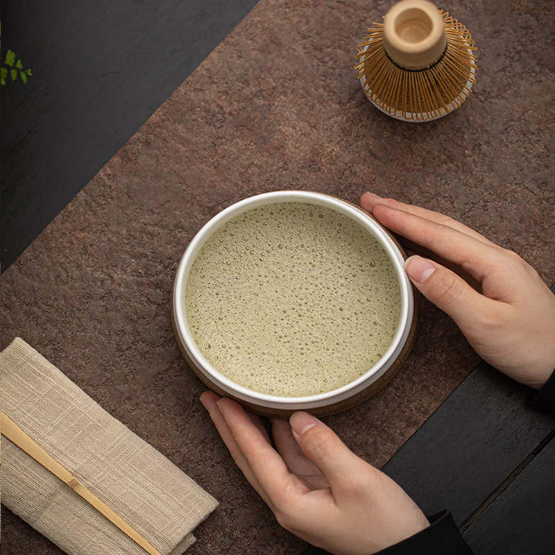 Fuji Shirayuki Matcha Set Froth