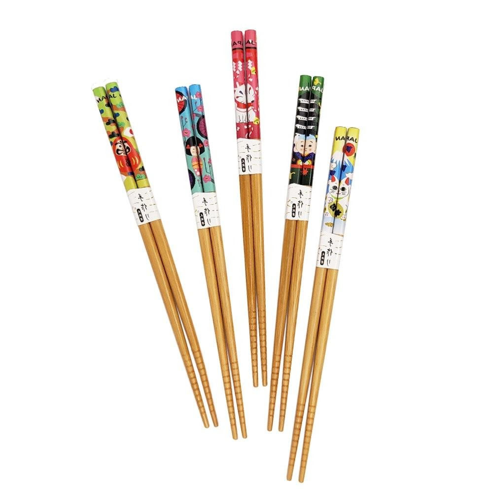 Japanese Festivals Bamboo Chopstick Set