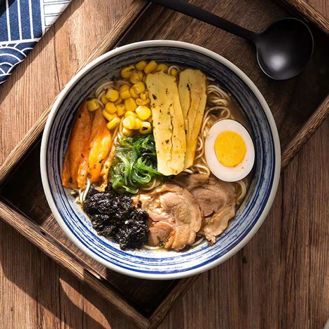 Kakushin Ramen Bowl Serving Suggestion