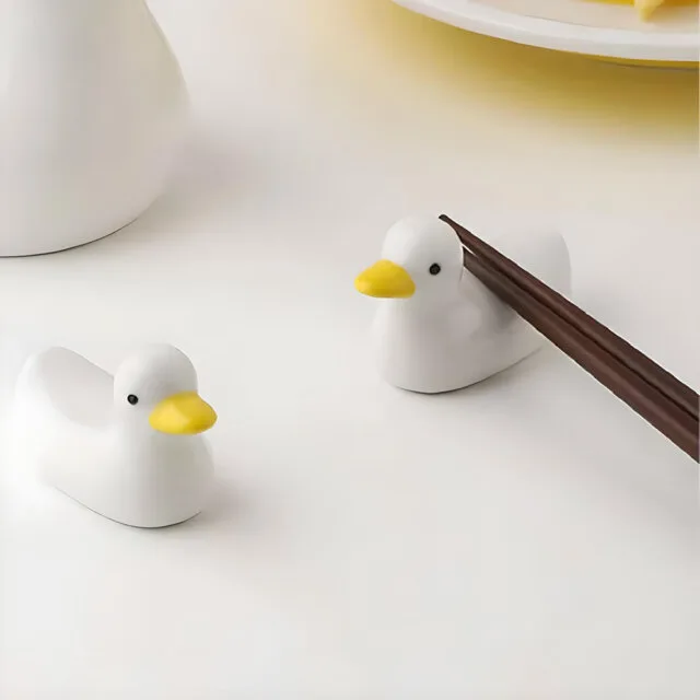 Kawaī Duck Chopstick Rest