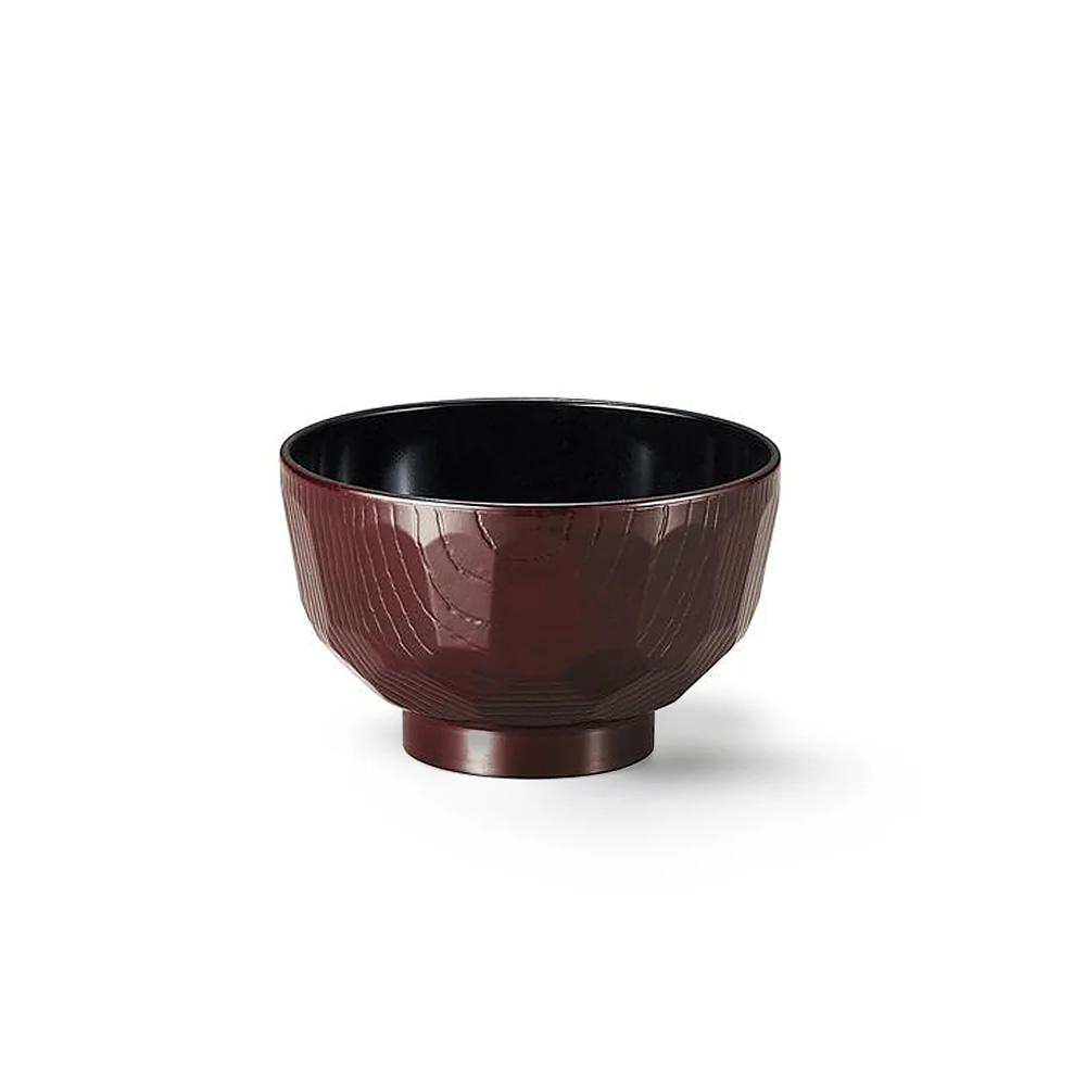 Kikkou Ebony Miso Bowl & Lids