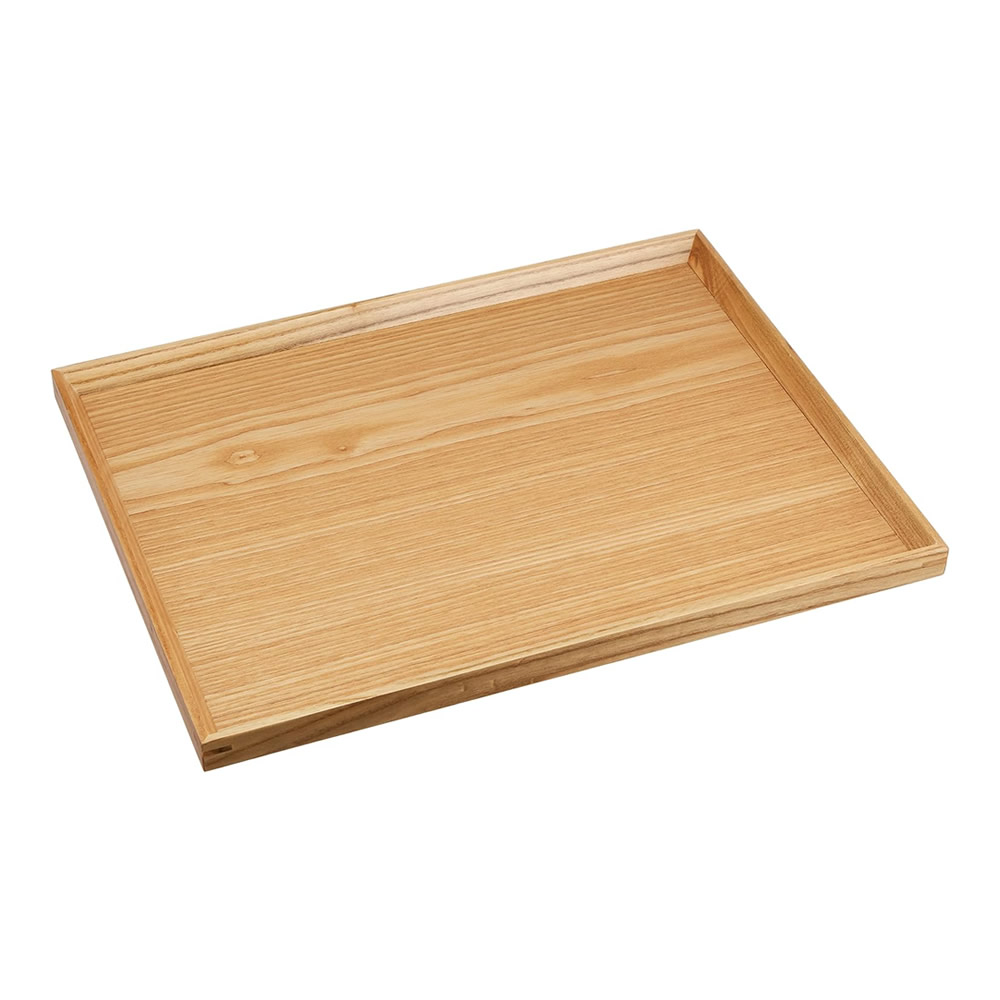 Large Bamboo Tray Angle