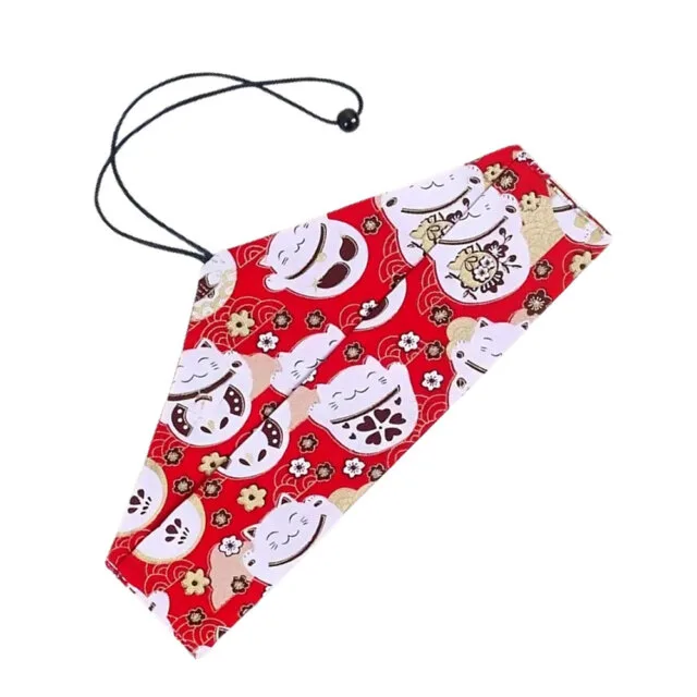 Lucky Maneki Neko Charm Cutlery Bag