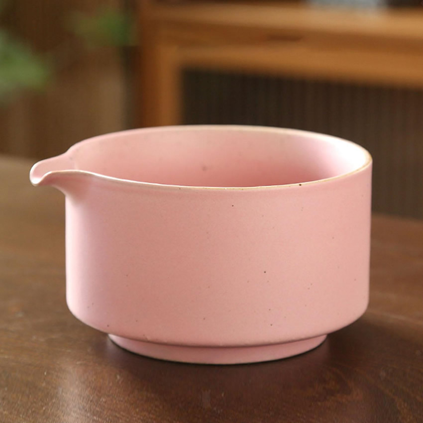 Peach Matcha Tea Set Example