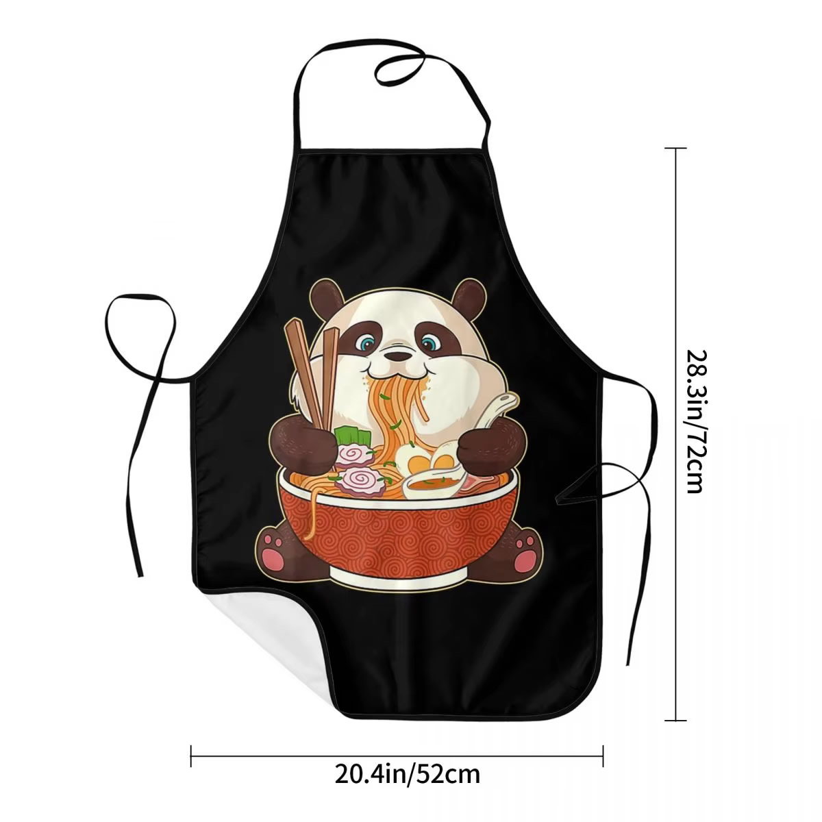 Ramen Feast Apron Dimensions