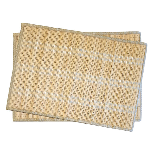 Serene Sands Bamboo Placemat Set