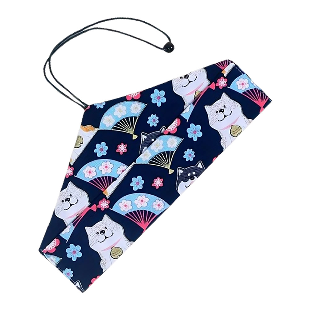 Shiba Inu & Sakura Japanese Cutlery Bag