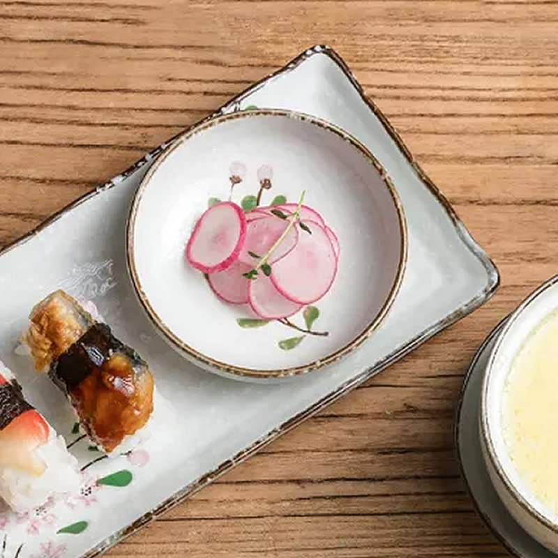 Snowflake Condiments Dish