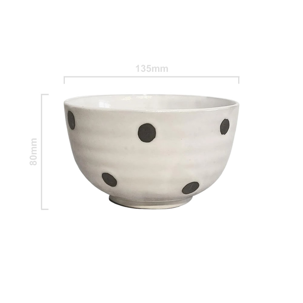 Tenmoku Polka Bowl