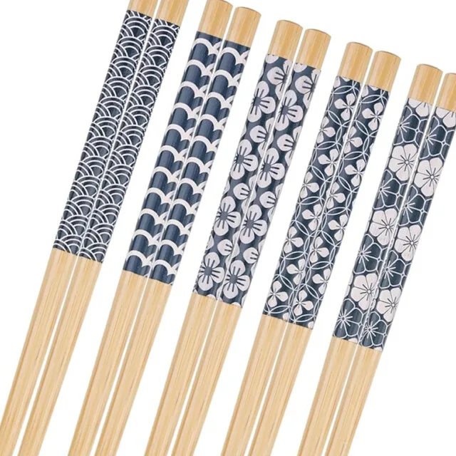 wagara pattern bamboo chopstick