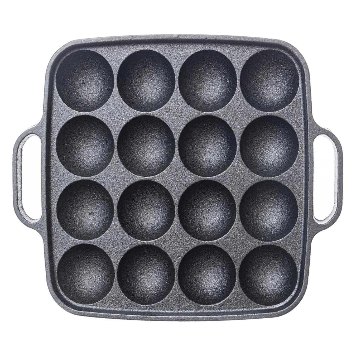 Ishigaki Cast-Iron Takoyaki Pan Top