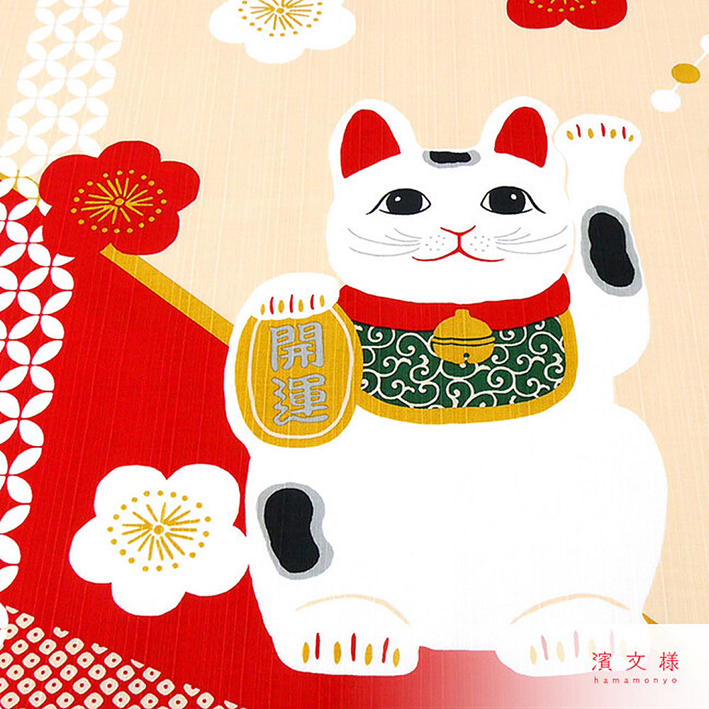 Maneki Neko Furoshiki Cloth