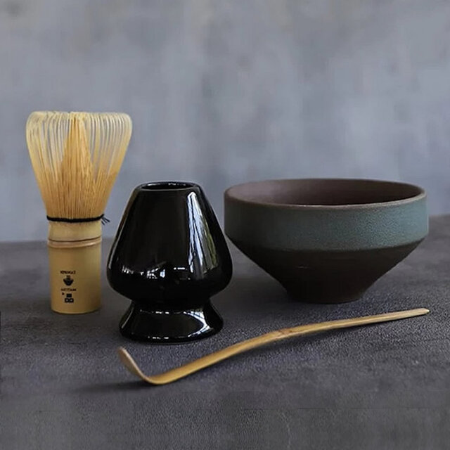 Matcha Tea Set Blue Earth