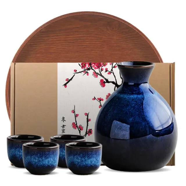 Traditional Shinkai Sake Set