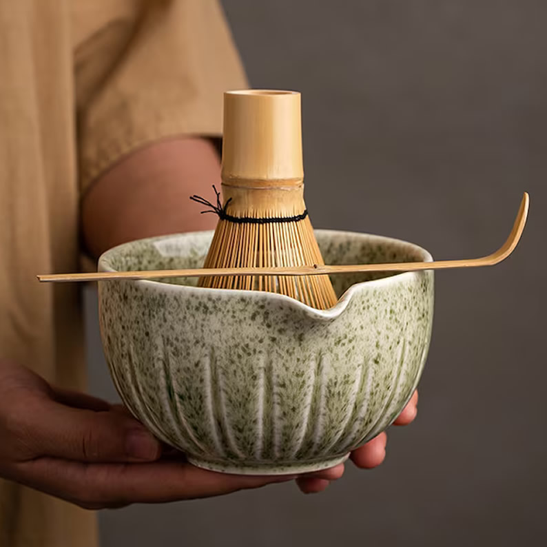 Yama Midori Matcha Set Demonstrated