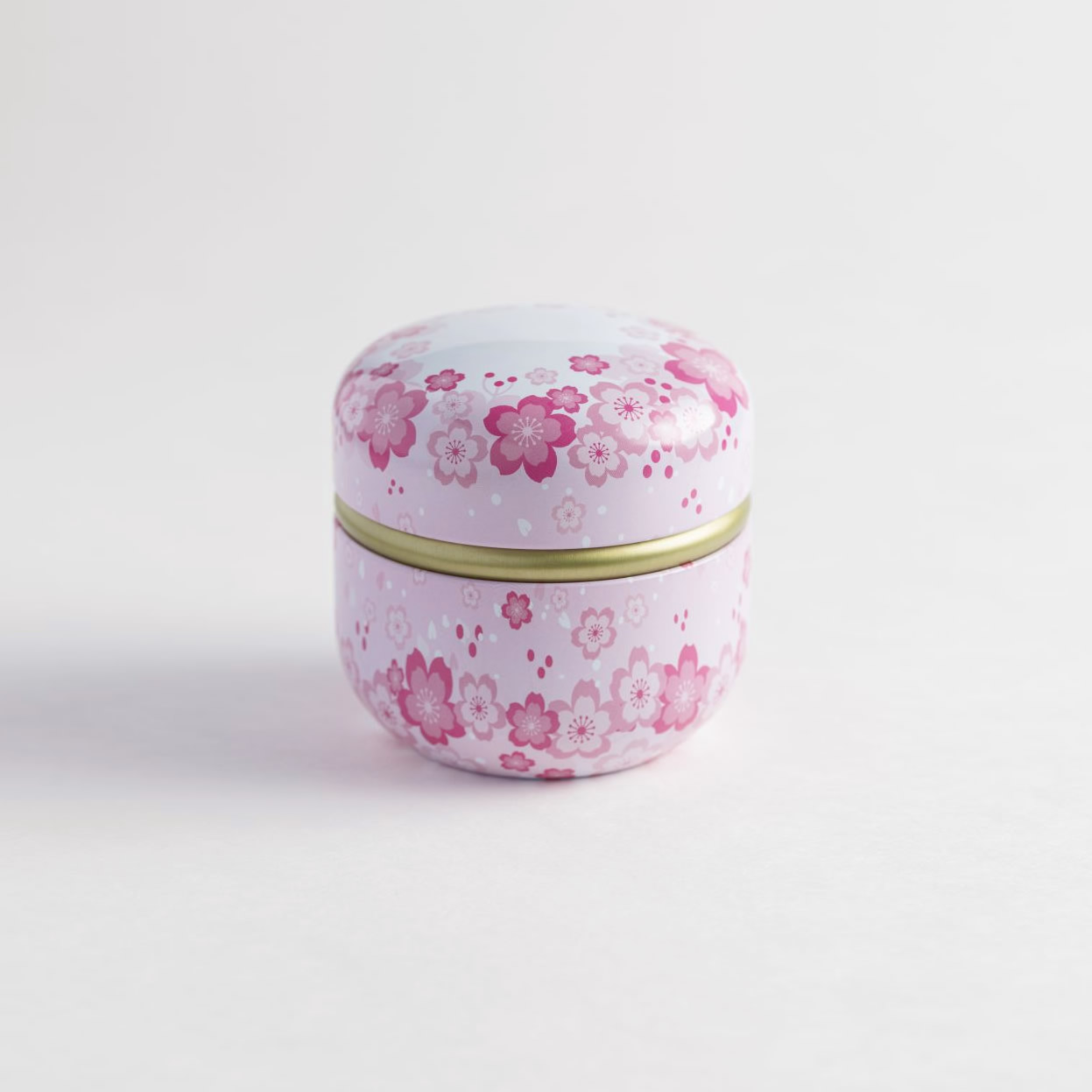 Pink Sakura Bloom Matcha Canister