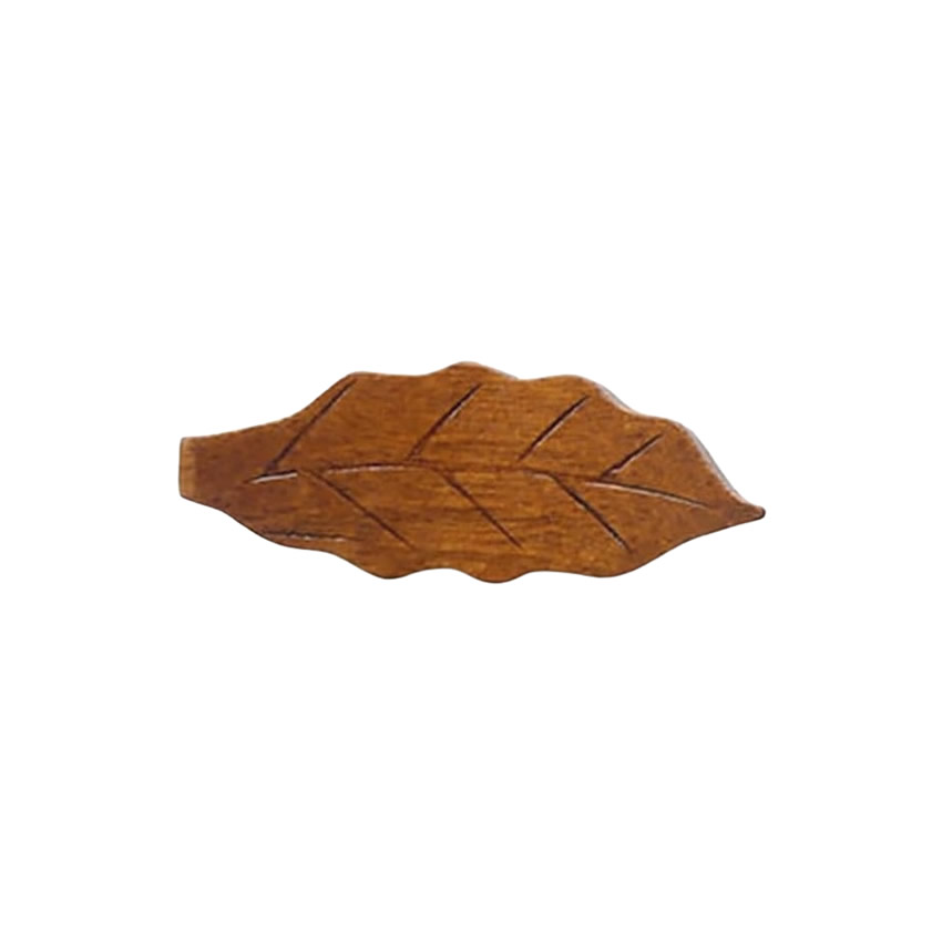 Wooden Maple Leaf Chopstick Rest