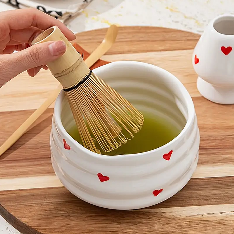 Akai Hāto Matcha Tea Set Idea