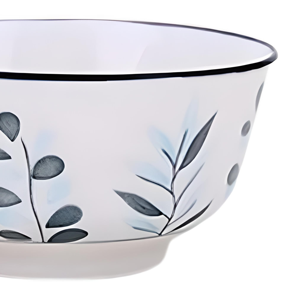 Aokusa Chawan Rice Bowl Detailed