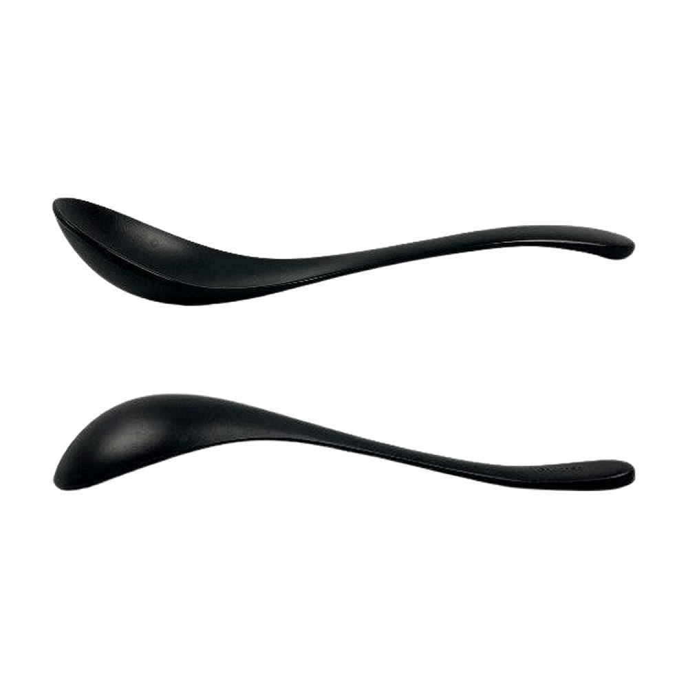 Matte Black Long Handle Spoon