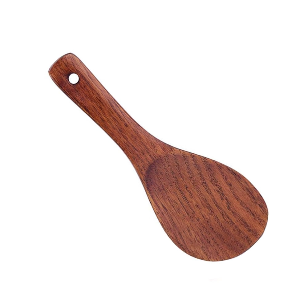 Natural Wood Rice Paddle