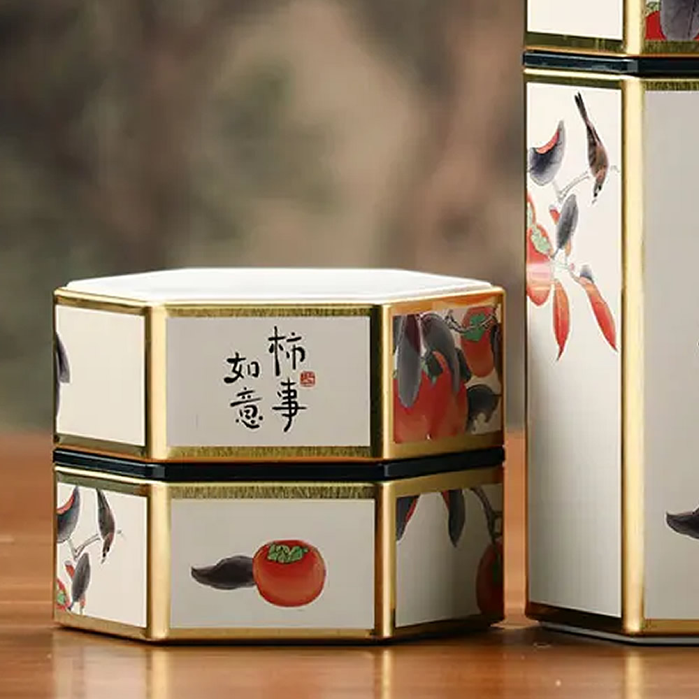 Persimmon Harmony Matcha Canister