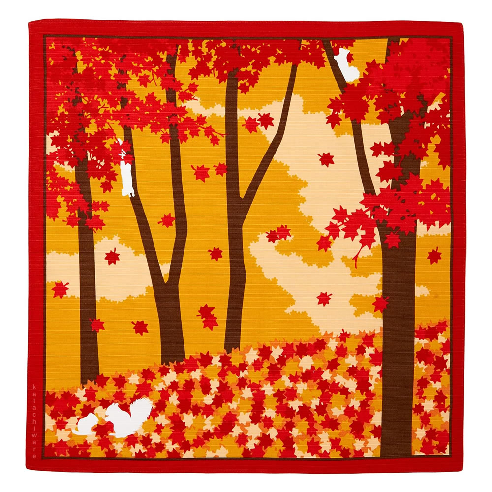 Autumn Leaves Furoshiki Cloth