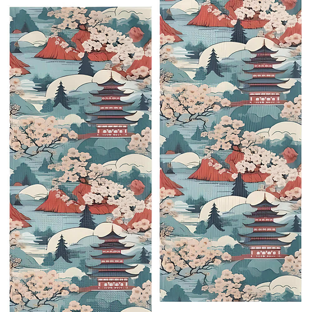 Edo Period Gardens In Kyoto Table Runner