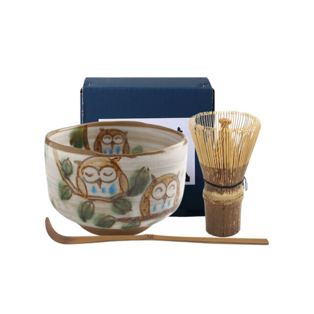 Fukufukuro Matcha Chawan Set