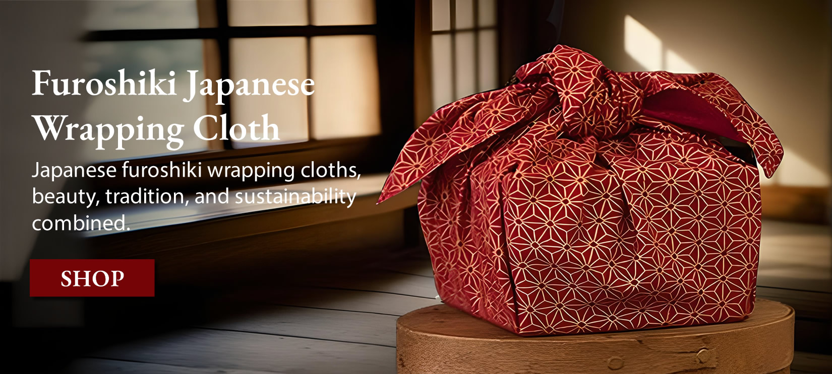 Furoshiki Japanese Wrapping Cloth Banner