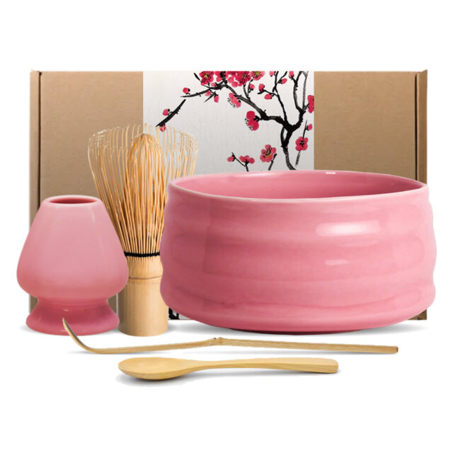 HOT Pink Matcha Set