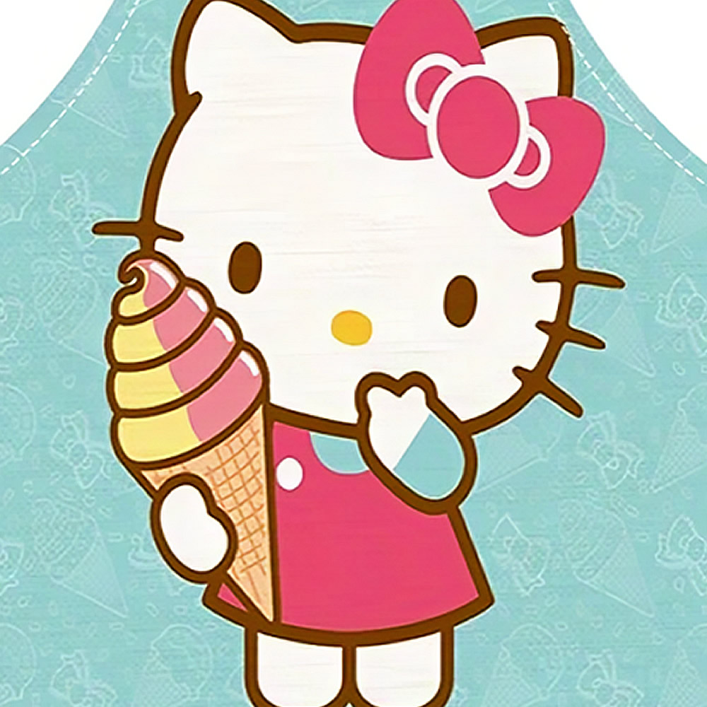 Hello Kitty Ice Cream Delight Apron Design