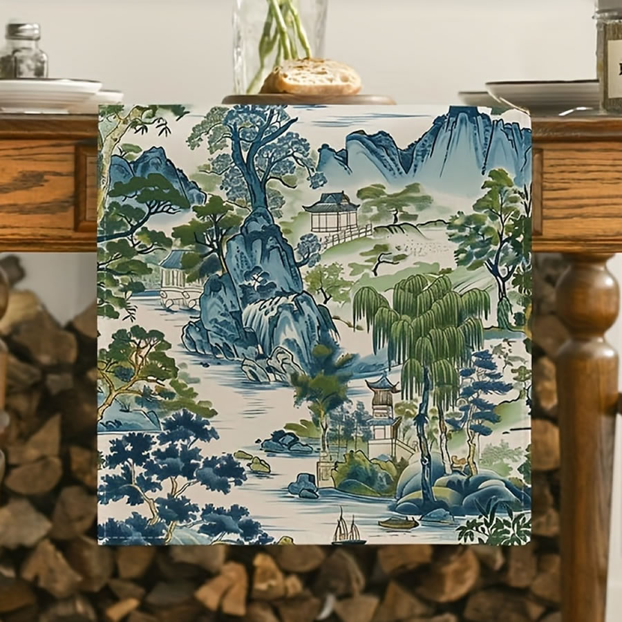 Kyoto Gardens Table Runner