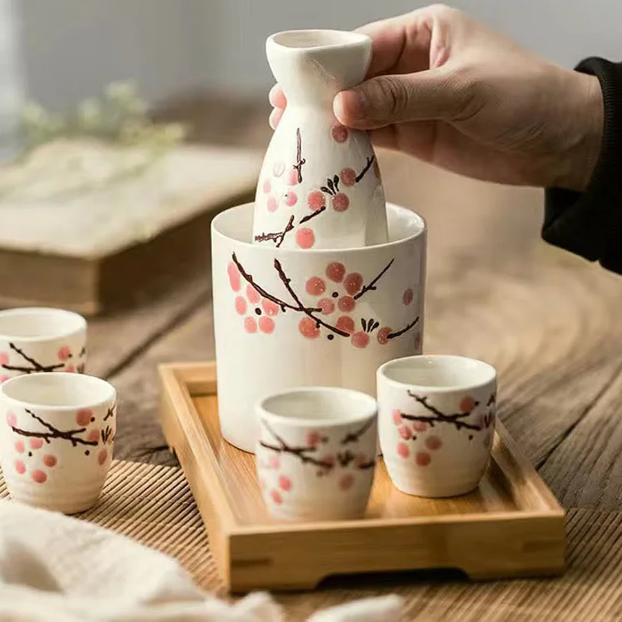 Sakura Blossom Sake Set