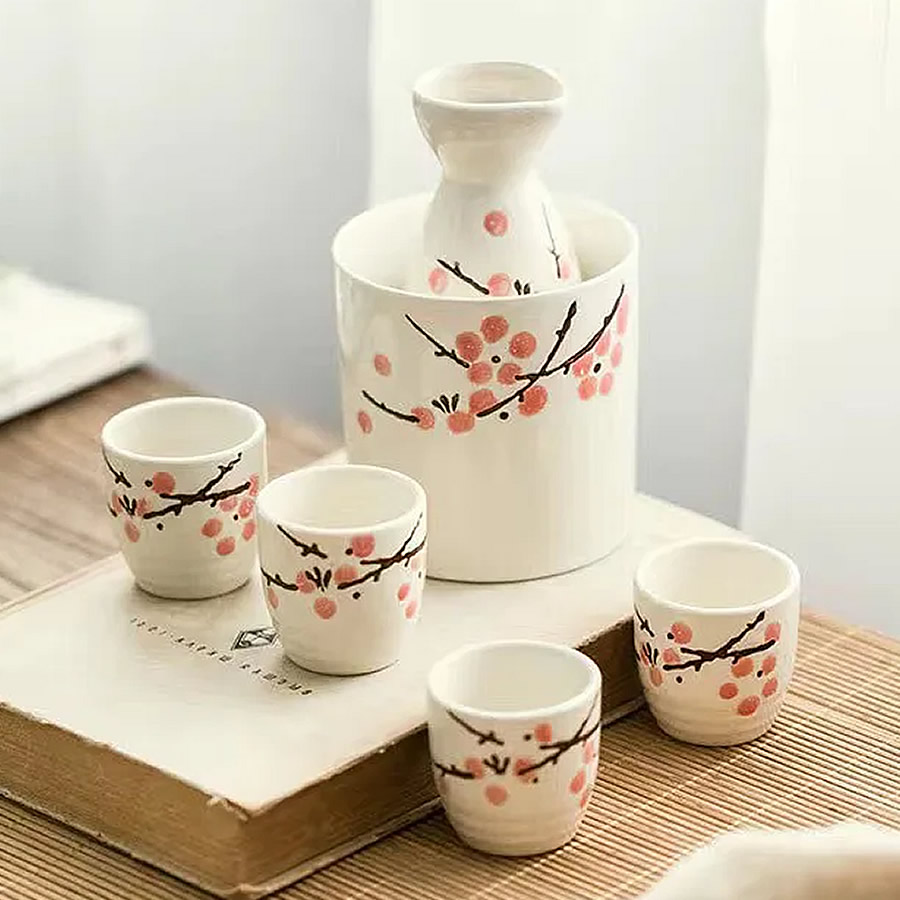 Sakura Blossom Sake Set