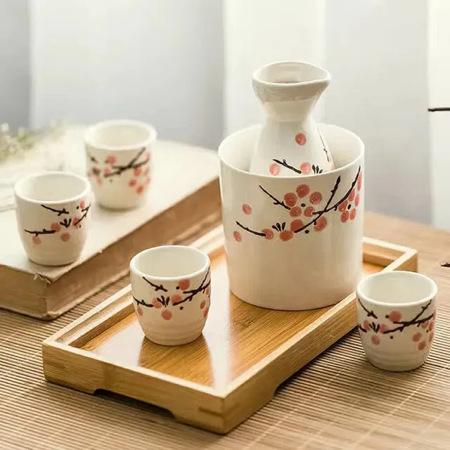 Sakura Blossom Sake Set