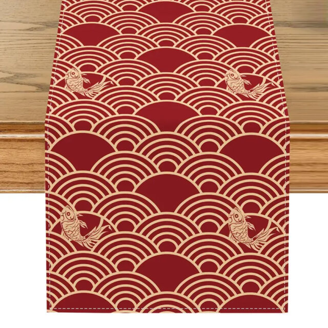 Seigaiha Wave Table Runners